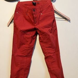 Kohl, red hiking pants- Size 8 / 10. Fits like size 8, maroon-ish, brown-ish red